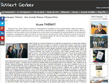 Tablet Screenshot of dussert-gerber.com